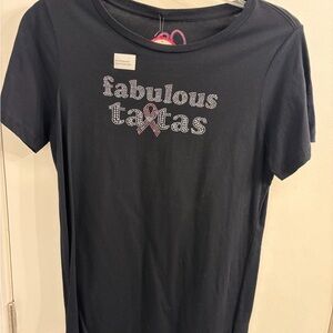 Fabulous Black Graphic Tee